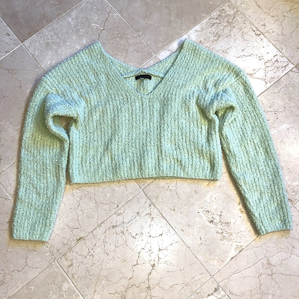 Bundle of 3 L.A. Hearts Kendall Kylie PacSun Chenille Cropped Sweaters - XS/S - Picture 6 of 7